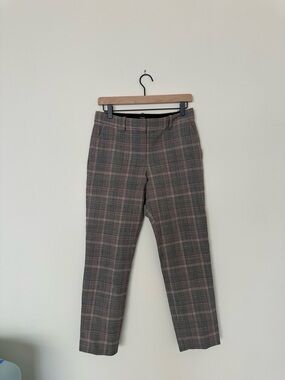 Theory Plaid dress pants size 4
